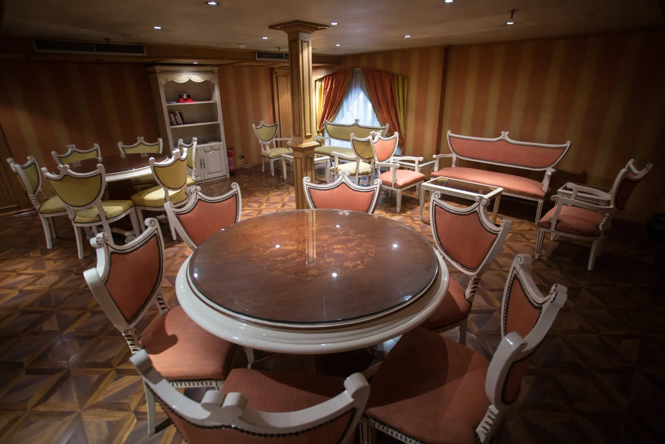 Lounge aboard the Princess Sarah II Nile Cruise Nile cruise